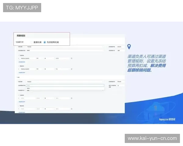 精细化预算管理工具实现对赛事成本实时监控